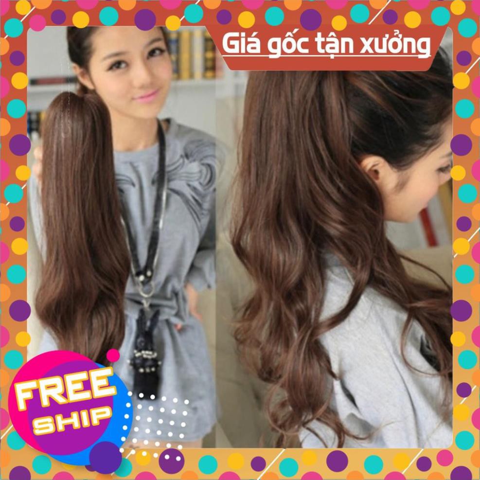 [FLASH SALE]  Tóc cột( ngoạm) làm bằng tóc thật 100%  [SALE 20%]