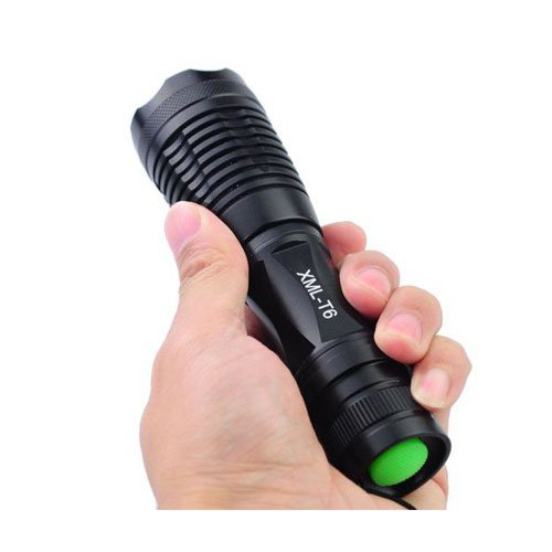 Đèn Pin Cầm Tay Siêu Sáng- Tuổi Thọ Pin Cao, Chống Nước Tốt, Độ Bền Cao, Tích hợp 5 Chế Độ