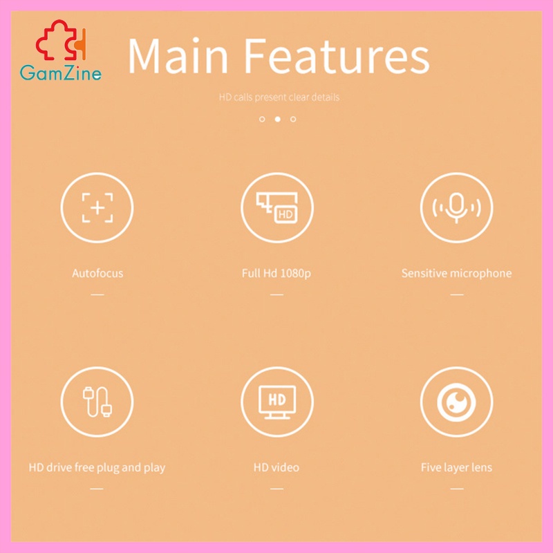 Webcam Hd Lấy Nét Tự Động Lấy Nét Kèm Micro Cho Pc 480p | BigBuy360 - bigbuy360.vn