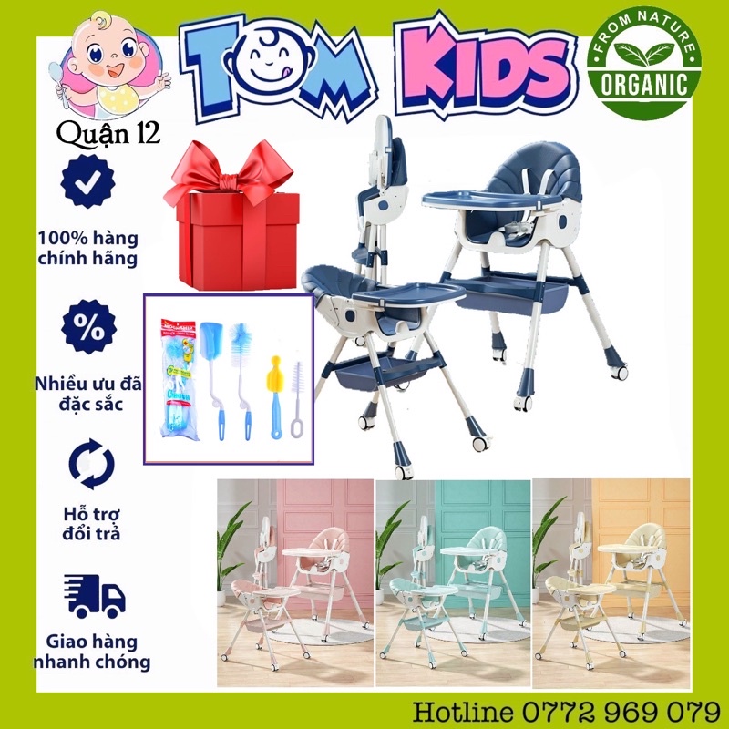 [RẺ VÔ ĐỊCH ]Ghế Ăn dặm Umoo Ngả Lưng Cho Bé