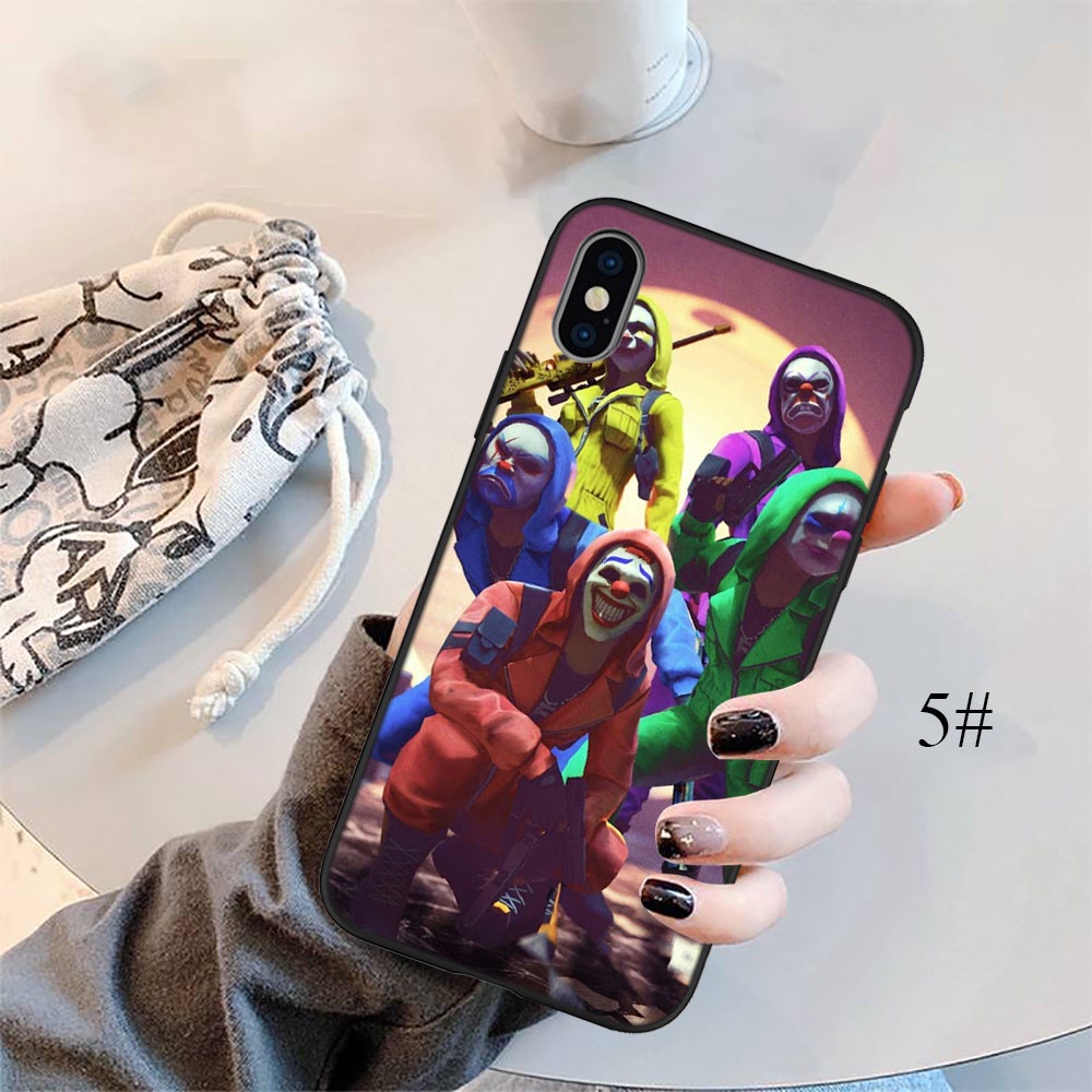 Ốp Điện Thoại Silicon Dẻo In Hình Game Free Fire FO27 Cho iPhone 5 5S 6 6S 7 8 11 Pro Max Plus SE XR