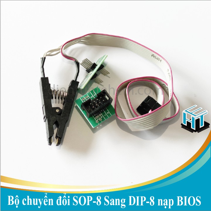 Bộ chuyển đổi SOP8 Sang DIP8 nạp BIOS