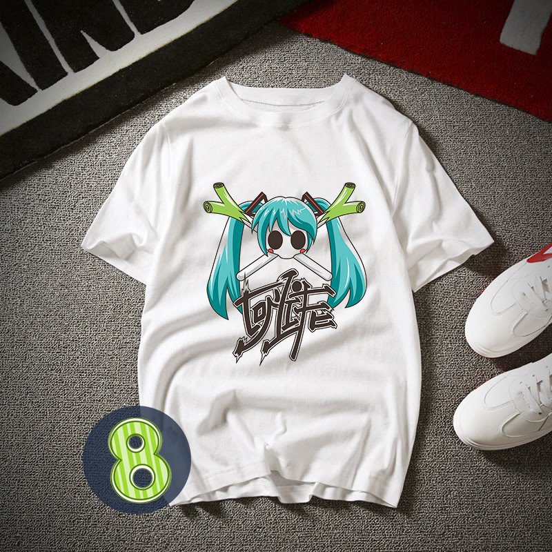 Áo thun unisex phong cách Hàn Quốc họa tiết hoạt hình thời trang ATN478