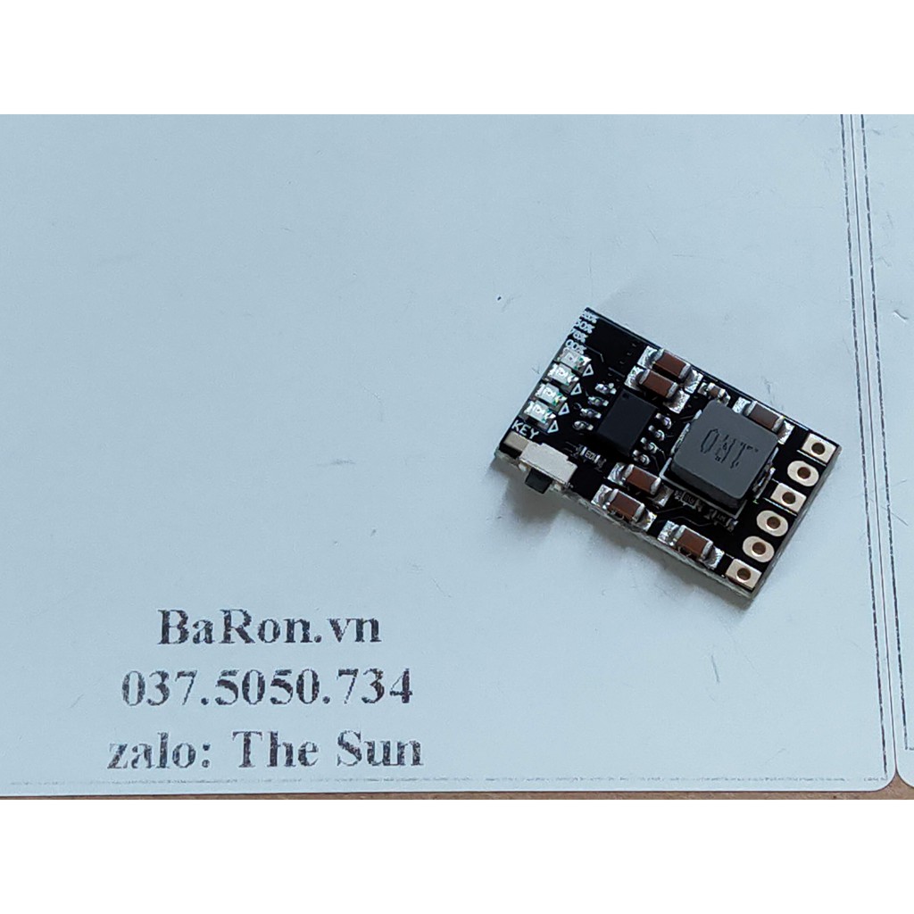 Mạch sạc pin kết hợp báo phần trăm pin