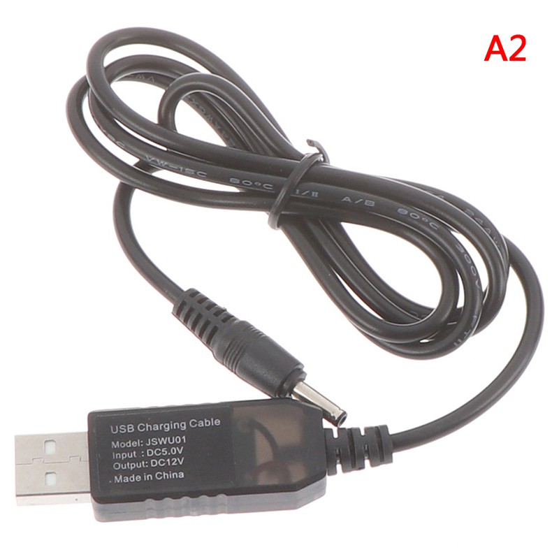 Dây Cáp Tăng Áp Usb 5v Lên Tới 9v 12v 3.5x1.35mm