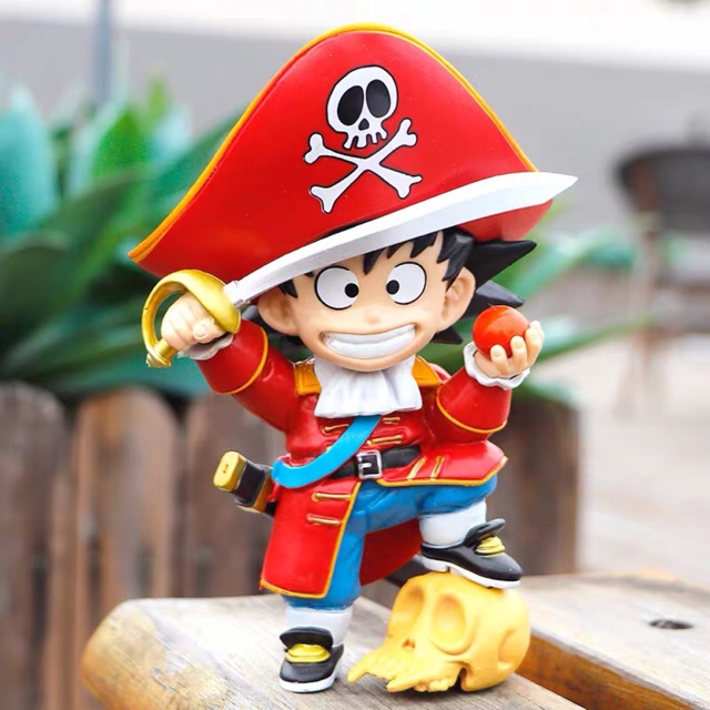 ‼️ Mô Hình Son Goku Cosplay Hải Tặc 16cm ‼️