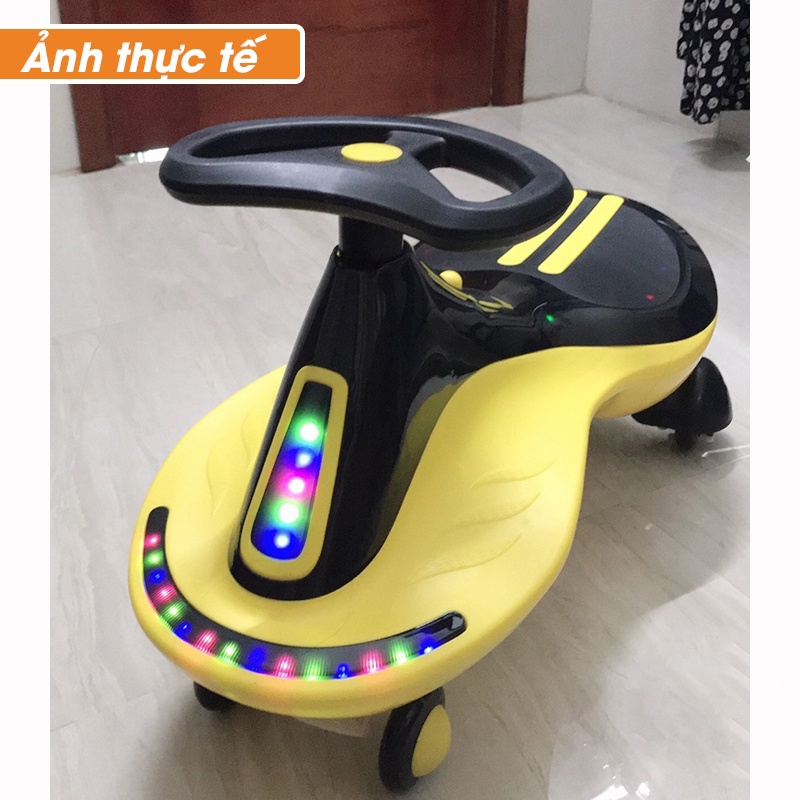 Xe lắc chòi chân có nhạc+đèn cho bé từ 1-5 tuổi.BẢO HÀNH 1 NĂM