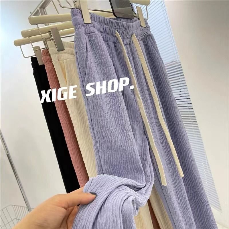 Quần Dài Nữ Ống Rộng Lưng Cao Thời Trang