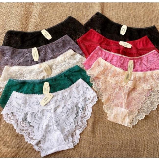 Quần lót nữ ren sexy thiết kế ren họa tiết siêu gợi cảm quyến rũ chất ren mềm mại và thoáng mát Mia Shore