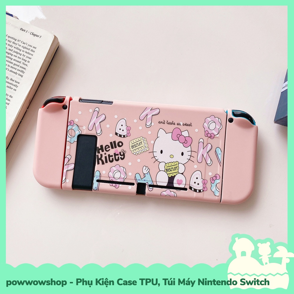 [Sẵn VN - Hỏa Tốc] Set Phụ Kiện Case Ốp TPU Dẻo, Túi Đựng Máy Cho Máy Game Cầm Tay Nintendo Switch Hello K