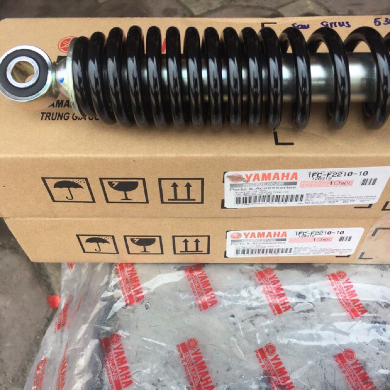 Giảm xóc sau Sirius Fi chính hãng , phuộc sau yamaha sirius chính hãng