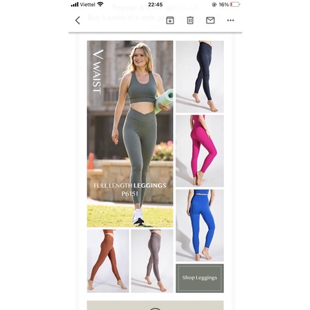 Quần legging nữ Rae-Mode VNXK dư xịn