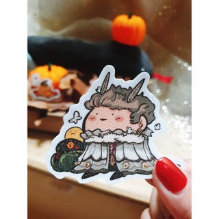 [CÓ SẴN] SET STICKER GOOD OMENS MOTH AND LAMP