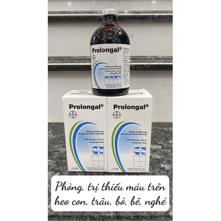 1 lọ PROLONGAL dùng cho bê nghé heo con chó con