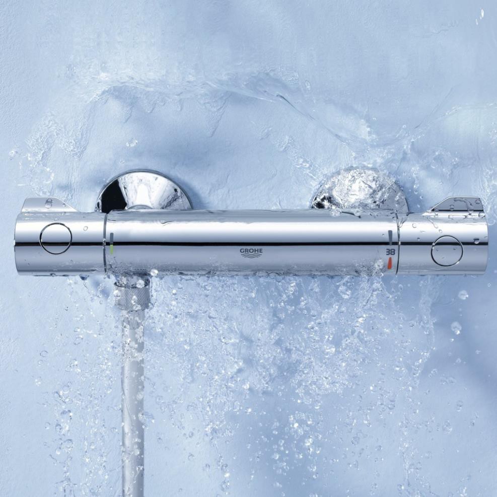 Sen tắm ổn nhiệt GROHE Grohtherm 800 34566001, bảo hành chính hãng 05 năm