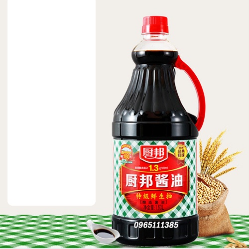 Xì Dầu Bếp Bang 1,63 lít - Hợp người ăn mặn