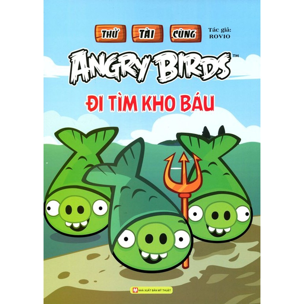 Sách - Thử Tài Cùng Angry Birds - Đi Tìm Kho Báu