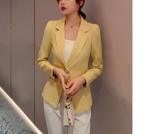 (Hàng sẵn) Áo Blazer đẹp dáng vest (loại phom vừa vặn) | BigBuy360 - bigbuy360.vn