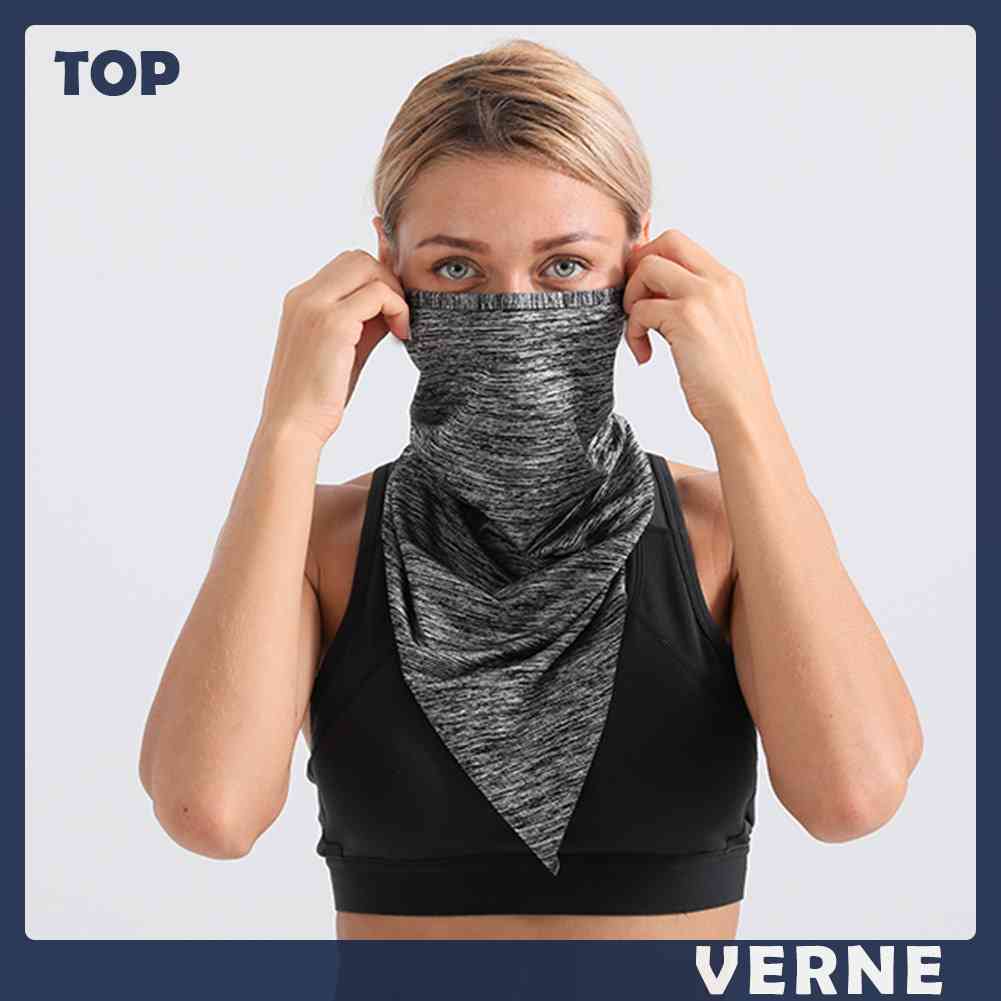 Khẩu Trang Thể Thao Chống Bụi Màu Trơn Thoáng Khí VERNE