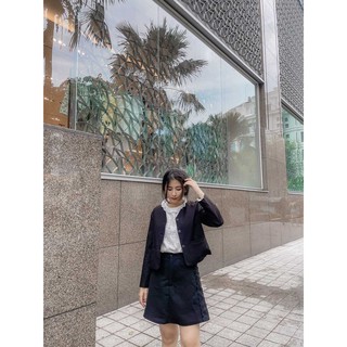 Áo khoác cổ tim kiểu áo vét - BASIC JACKET - SODA POP