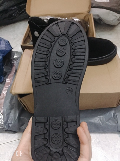 [Order] Giầy nữ da lộn cổ cao ấm áp phong cách (có ảnh thật) | BigBuy360 - bigbuy360.vn