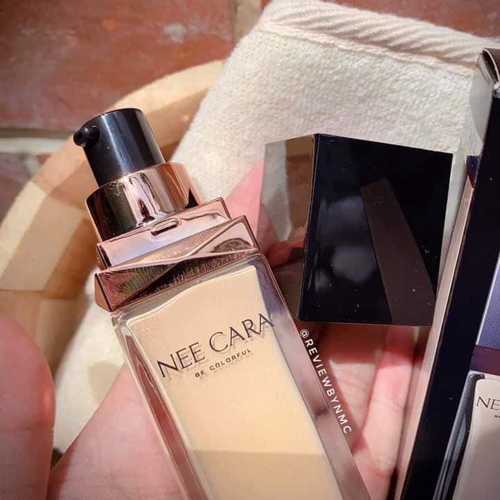 [Hàng Thái] Kem Nền Siêu Che Phủ , Kháng Nước NeeCara Waterproof Ultra Cover Liquid Foundation N589