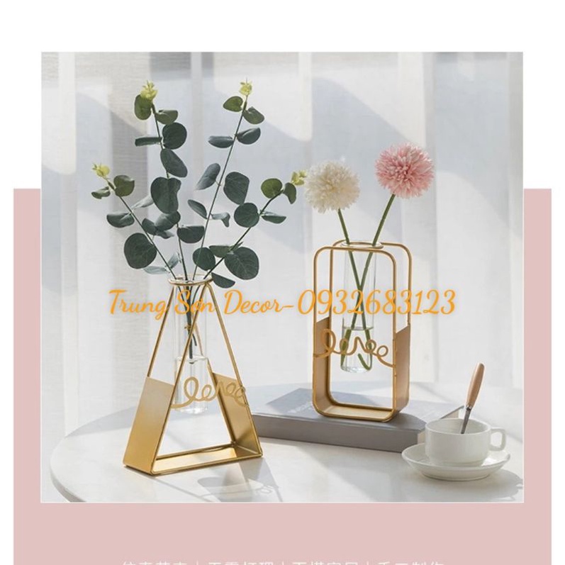Lọ hoa trang trí, Lọ hoa thủy canh, Lọ hoa treo tường