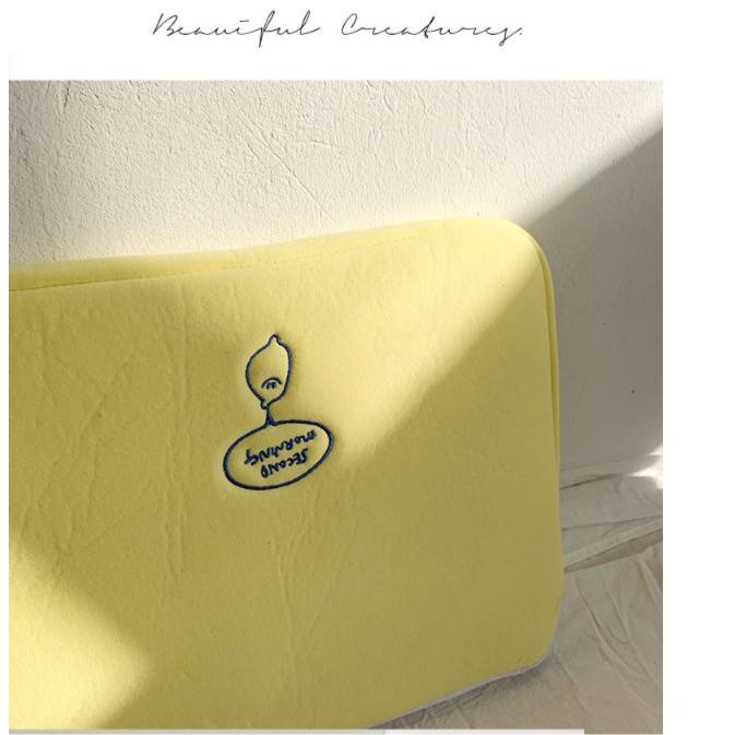 Balo đựng laptop thêu họa tiết phong cách Hàn Quốc