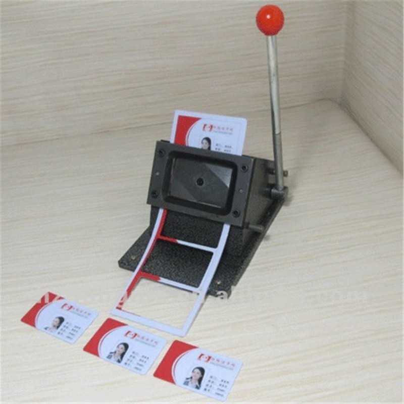 Máy bế card PVC