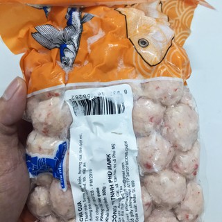 Chả cua hàng xuất sang Singapo gói 500g (30-35 viên)