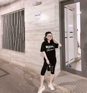 Quần Legging đùi thái lan (sẵn đen)