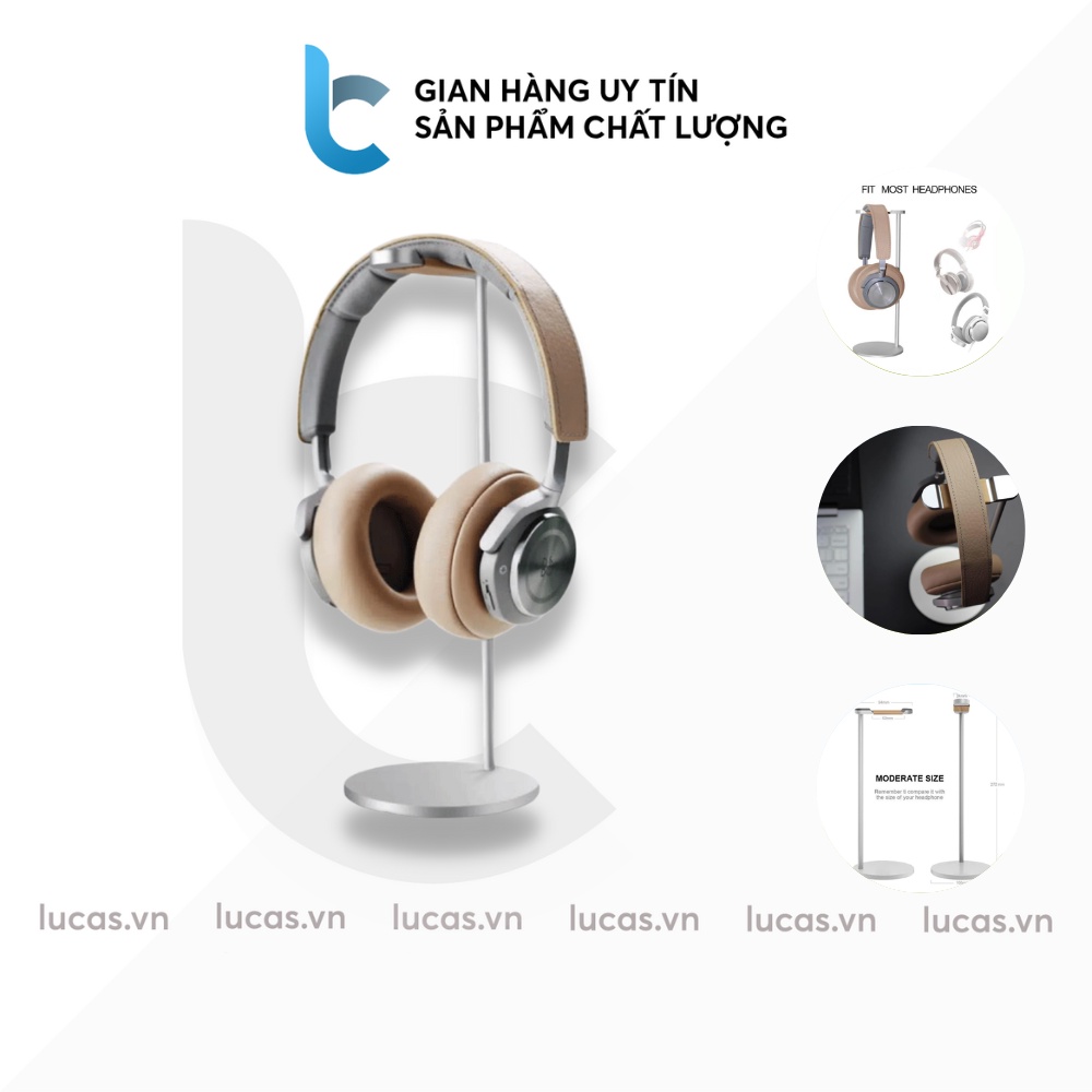 Giá Đỡ/ Kệ Nhôm Treo Tai Nghe Headphone Crossline - Headphone Stand
