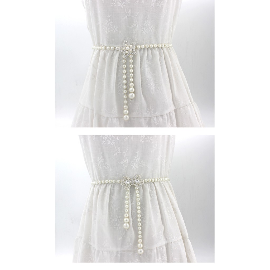 Thắt lưng chuỗi ngọc dễ thương đôi bướm TTL52