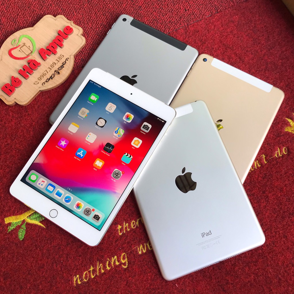 Máy Tính Bảng iPad Mini 4 / 64Gb (4G Wifi) -  Zin Đẹp Như Mới Like New - Ram 2Gb /Chip A8 2X /Màn đẹp Siêu Nhẹ