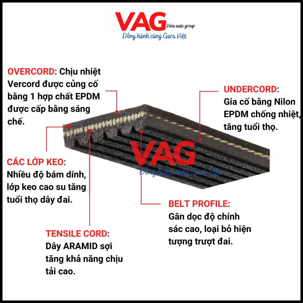 Dây Curoa Gates 6PK1230 Accent 1.4, Morning 1.2, Rio 1.4, Attrage 1.2, Corolla – Corolla Altis, Yaris, Rav4