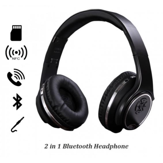 Tai Nghe Chụp Tai ❤️FREESHIP❤️ Tai Nghe Bluetooth Kiêm Loa Di Động MH1 Với 4 Chế Độ Nghe Nhạc Cực Đỉnh.