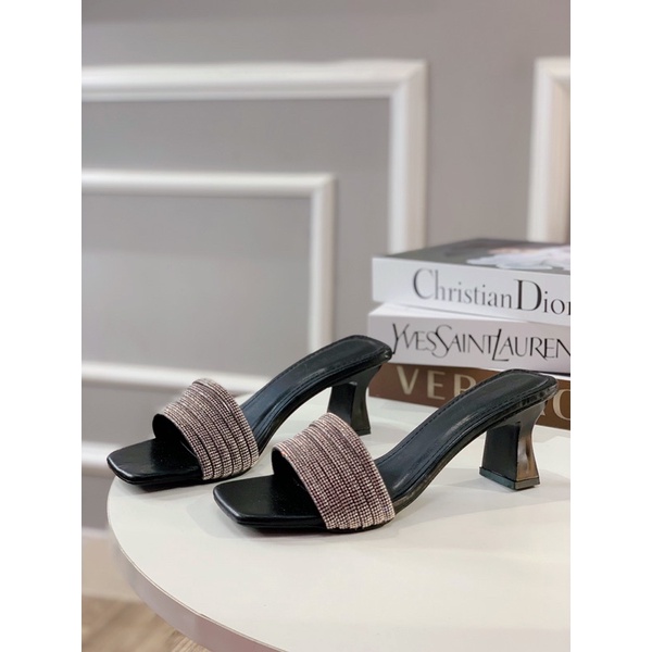 ❤️ NEWW HOT 2022❤️ HÀNG CÓ SẴN❤️ Guốc quai bản đá gót 5cm