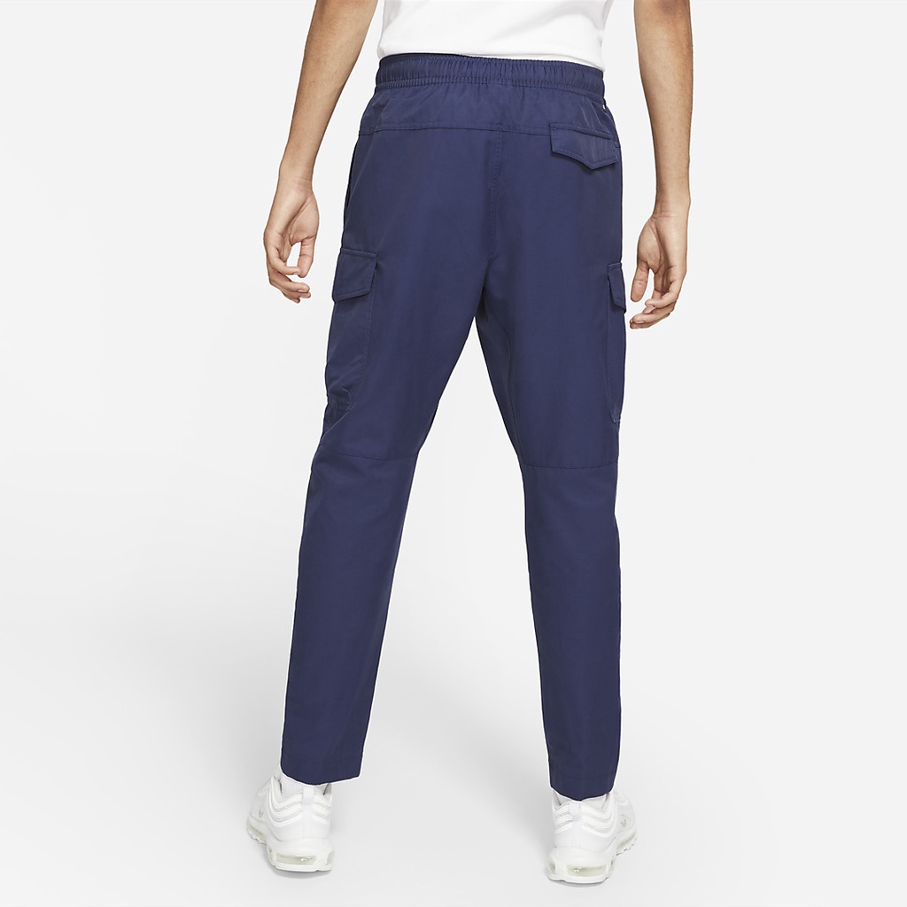 NIKE CHÍNH HÃNG - Quần dài thể thao nam Nike Sportswear Men's Unlined Utility Cargo Trousers Authentic - Navy