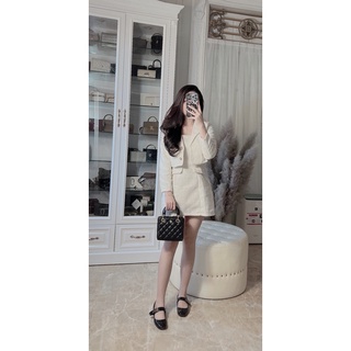 Set dạ trắng