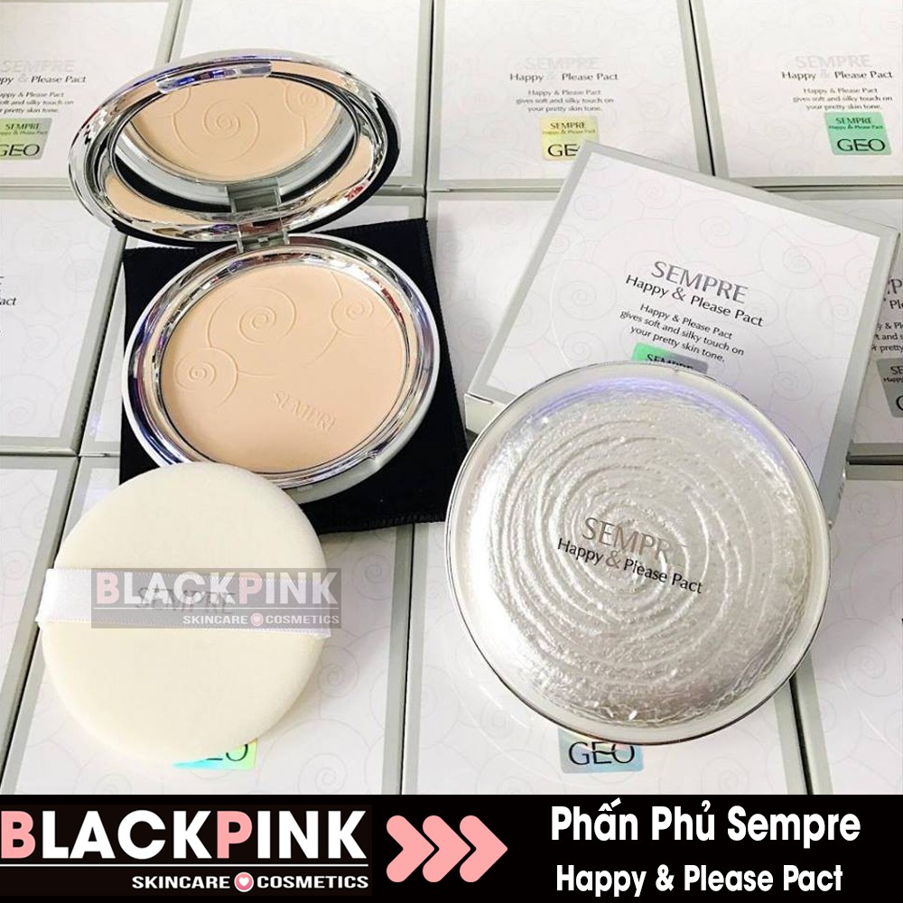 Phấn Phủ Geo Sempre Happy &amp; Please Pact