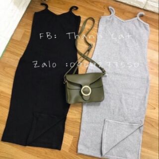 Đầm xẻ tà
