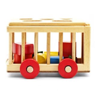 XE CŨI THẢ HÌNH BẰNG GỖ CHO BÉ