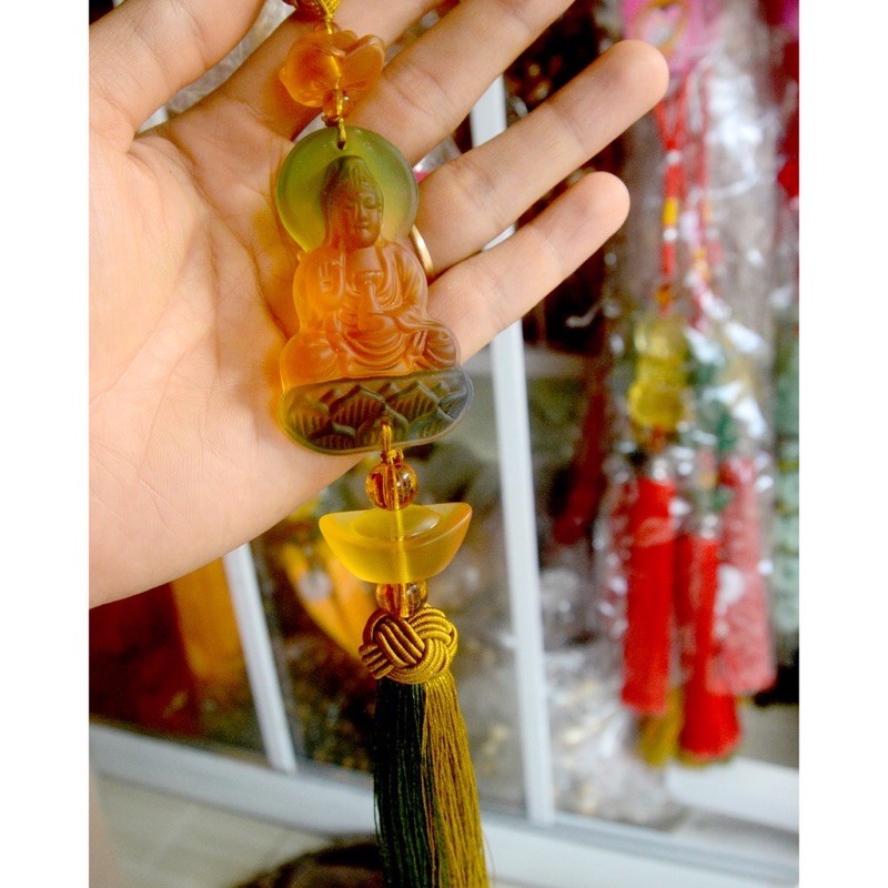 Dây treo xe ô tô - trang trí quan thế âm Bồ tát