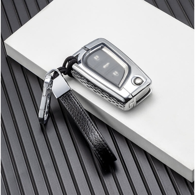 Vỏ Chìa Khóa Bằng Hợp Kim Kẽm Cao Cấp Cho Ô Tô Toyota Altis Revo Innova Fortuner