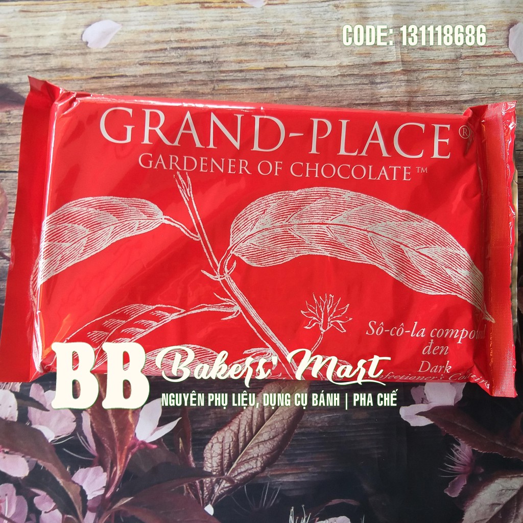 Grand-Place Chocolate - Compound ĐEN - 1kg