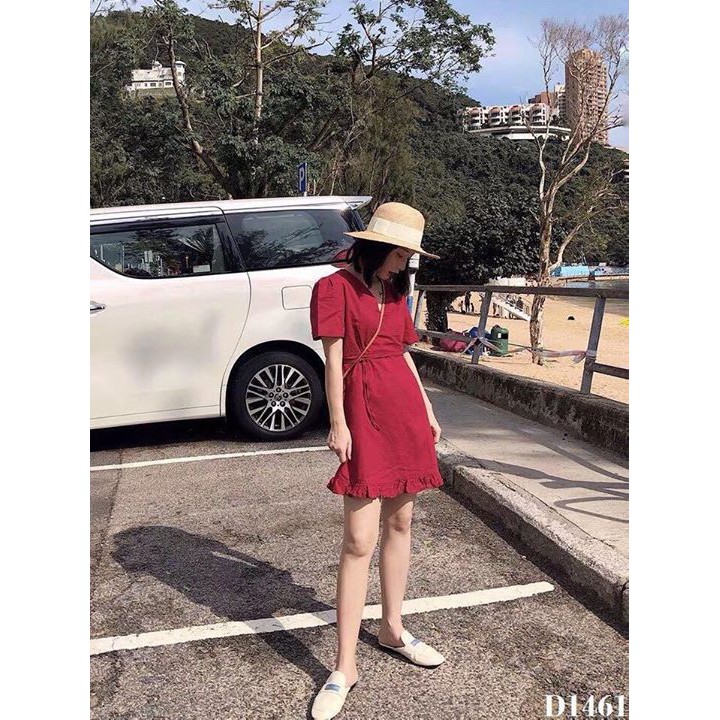 Hyro Dress - Đầm cotton bột 2 màu
