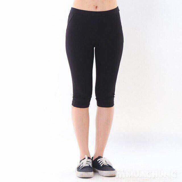 Quần legging nữ lửng thể thao, Quần legging lửng nữ bigsize