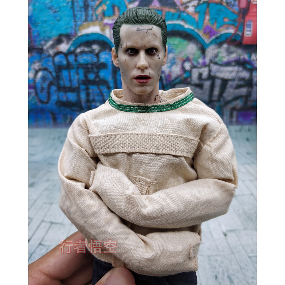 Mô hình Joker suicide squad áo trắng Arkham Asylum  Crazy toys- Avengers DC