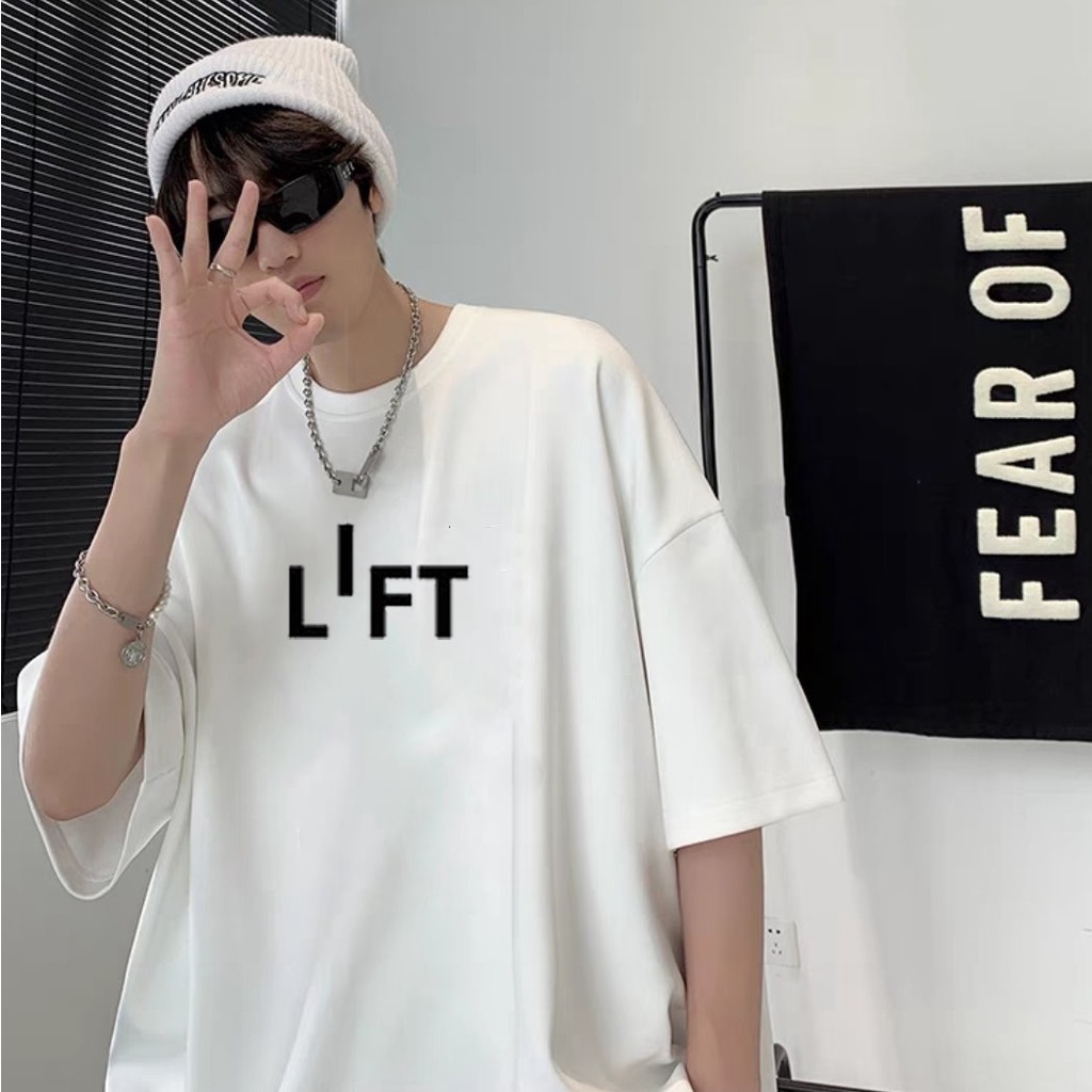 Áo thun tay lỡ form rộng nam nữ unisex LIFT vải dày mịn 2022T3452