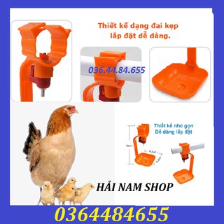 Combo 10 máng uống nước nhỏ giọt cho gà -807